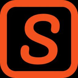 the letter s in sally pos logo icon